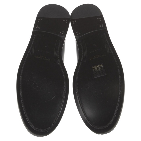 Saint Laurent | NWOB Le Loafer Leather Loafers in Black - Size IT 39 - Picture 6 of 9